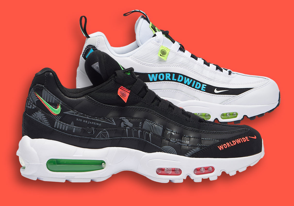Nike Air Max 95 Worldwide Pack CT0248-100 CT0248-001 Release 