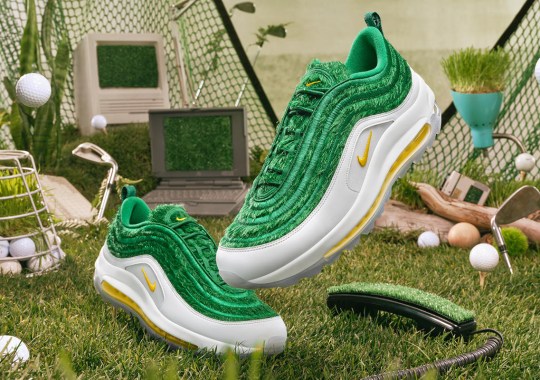 The Nike Air Max 97 Golf Returns With Grassy Uppers