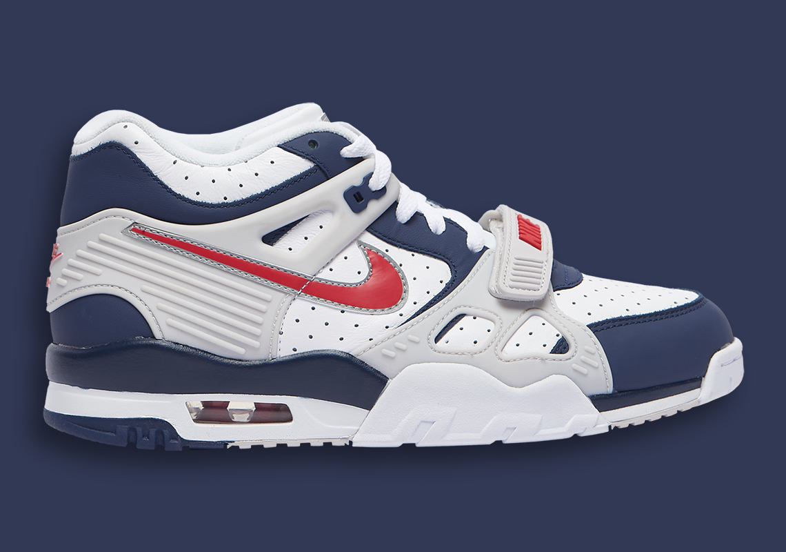Nike Air Trainer 3 White Navy Red CN0923-400 | SneakerNews.com