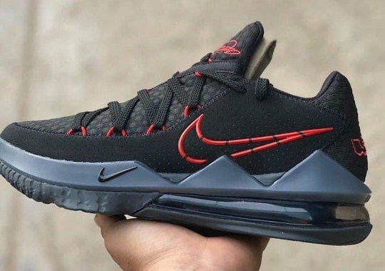 The Nike LeBron 17 Low Releases On March 15th In A You Black/Red