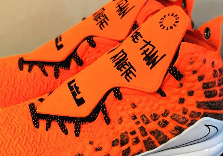 The Nike LeBron 17 “More Than An Athlete” Appears In An Alternate Orange