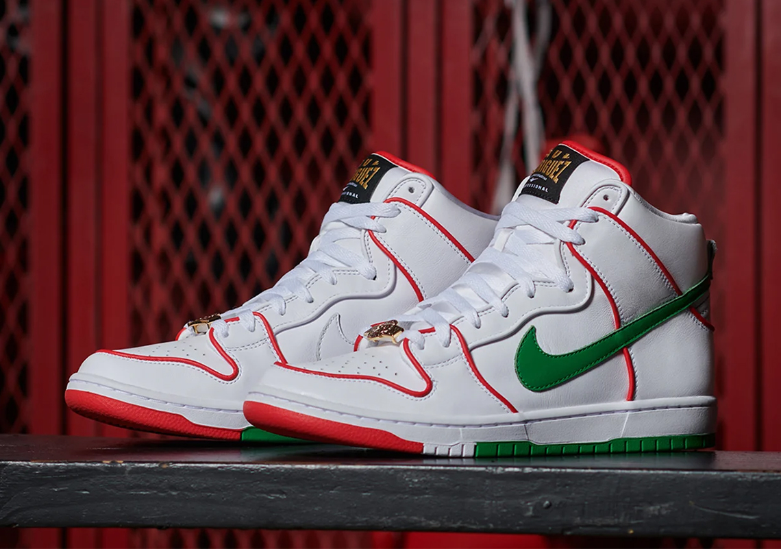 Paul Rodriguez's Nike SB Dunk High Honors His Mexican Heritage And 15 Year  Tenure - SneakerNews.com