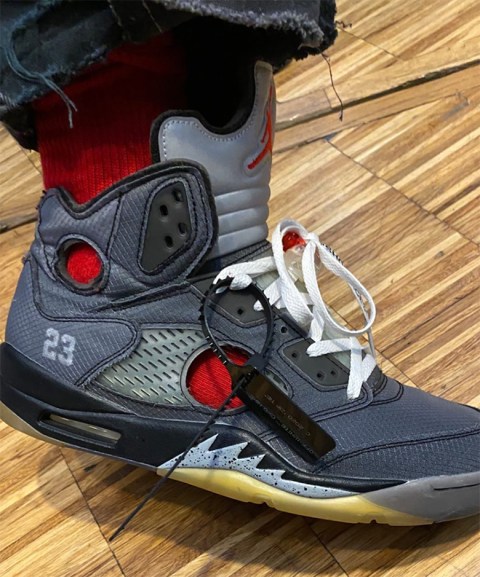 Off-White Air Jordan 5 Release Date | SneakerNews.com