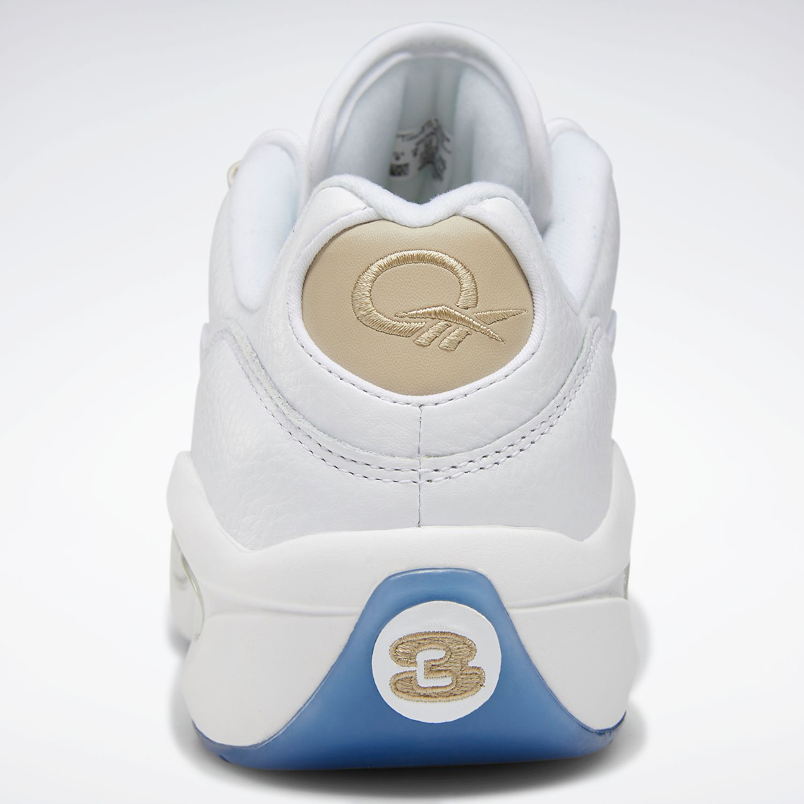 reebok question low beige