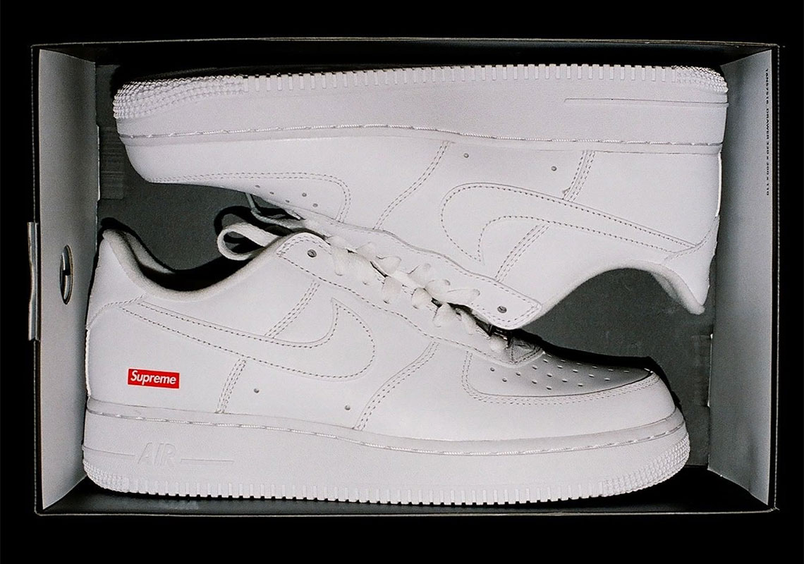 white supreme sneakers