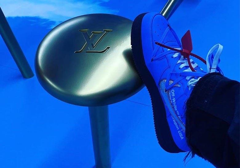 Virgil Abloh Debuts Louis Vuitton x Nike Air Force 1s