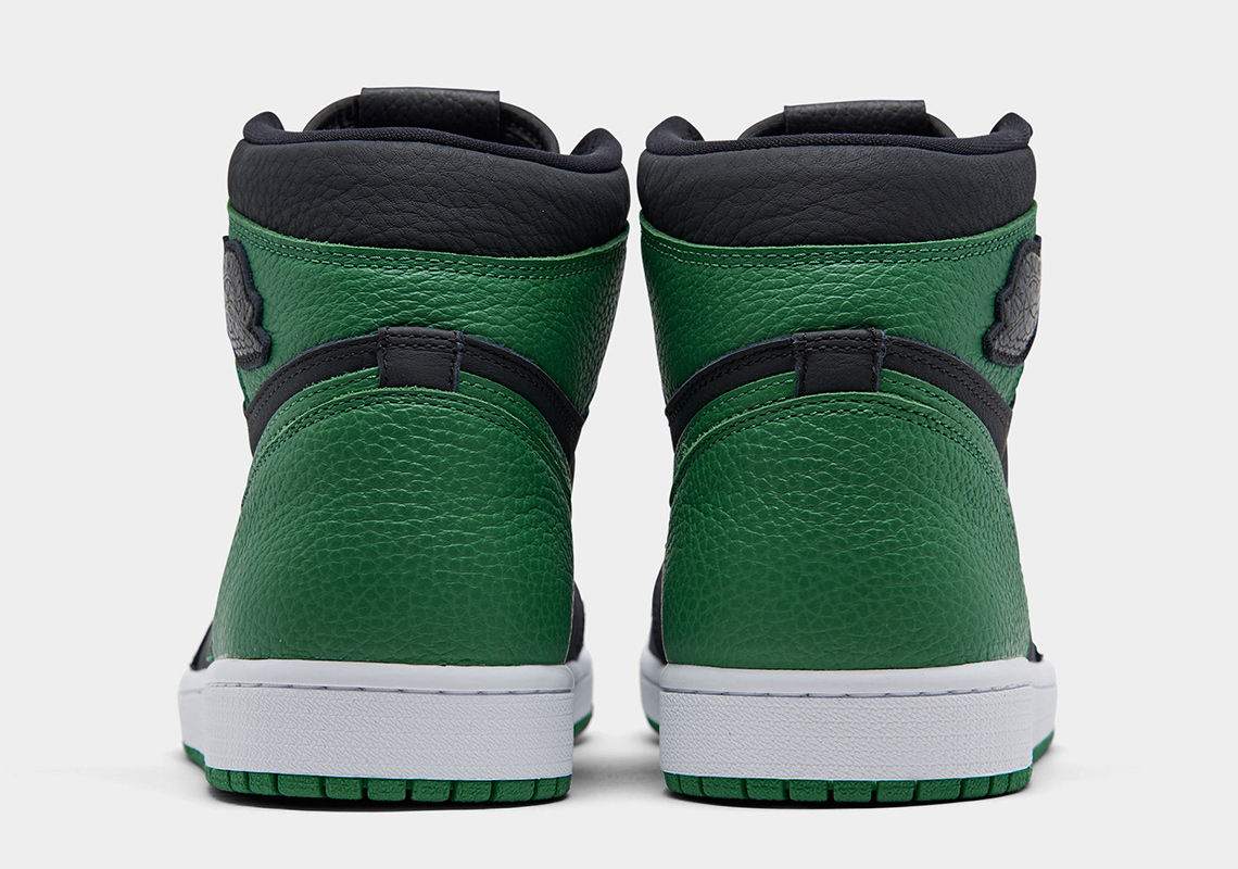 finish line jordan 1 pine green