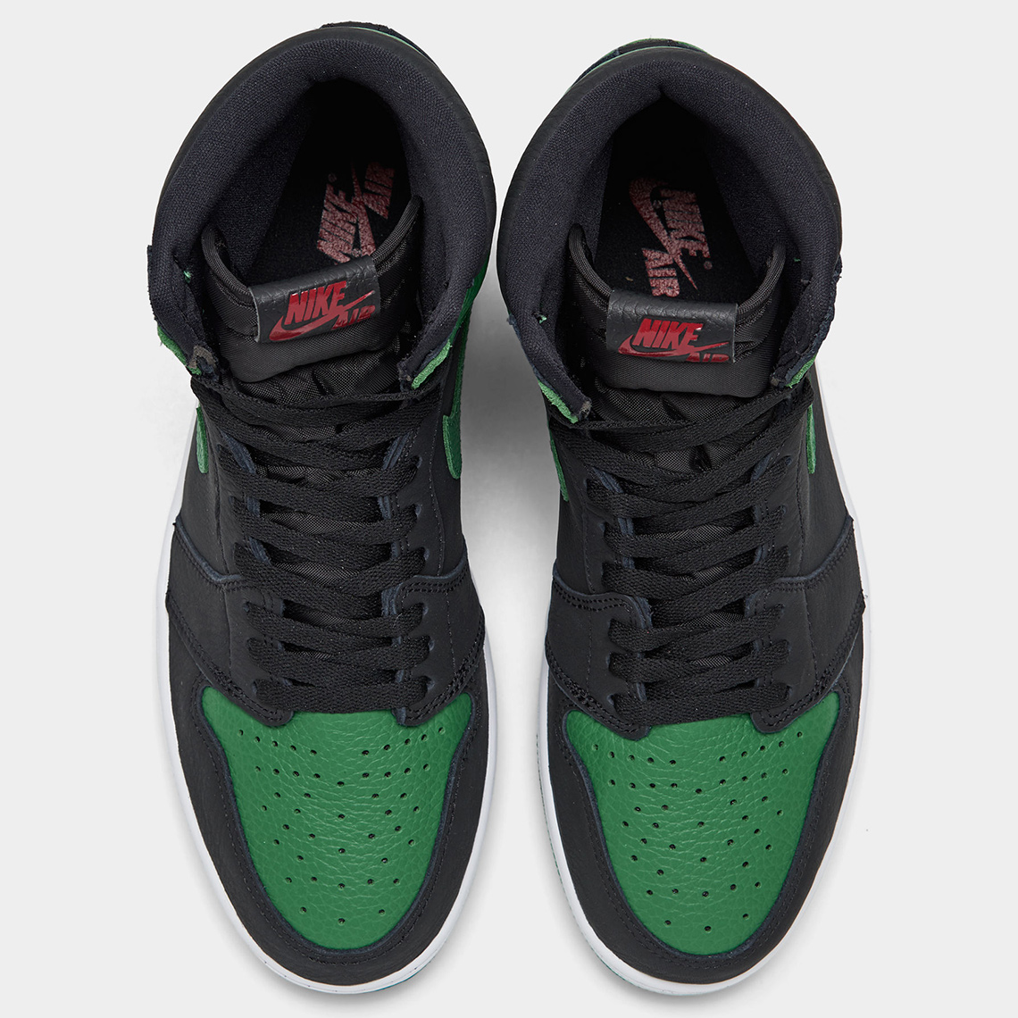 jordan aj 1 mid pine green grade school