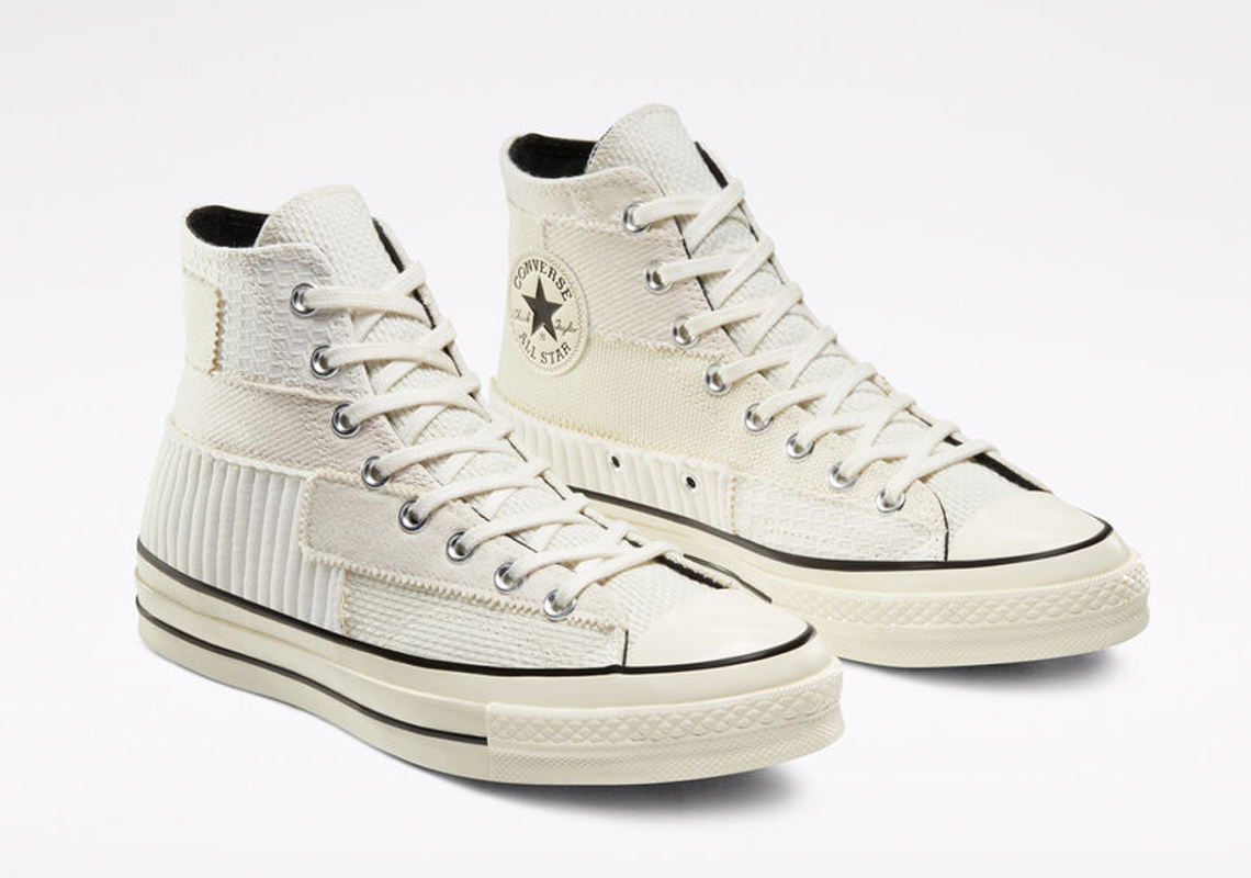 Converse Chuck 70 High White Patchwork 167139C | SneakerNews.com