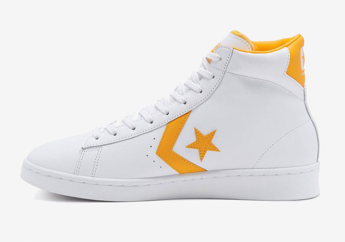 Converse Pro Leather 166812c Yellow 3