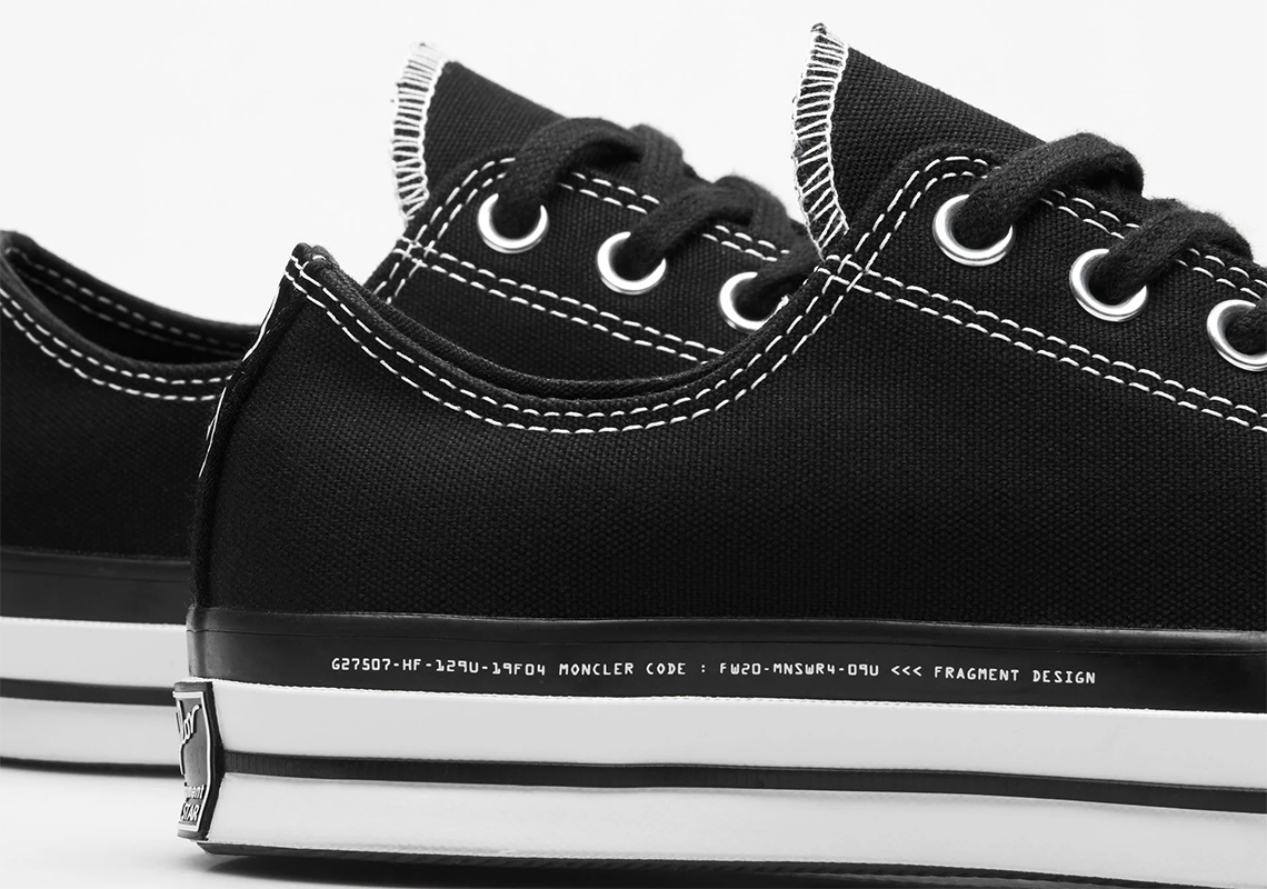 Fragment Moncler Converse Chuck 70 Low Release Info | SneakerNews.com