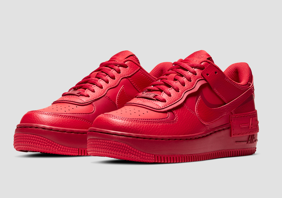 Nike Air Force 1 Low Receives &quot;Red October&quot; Makeover: Official Photos