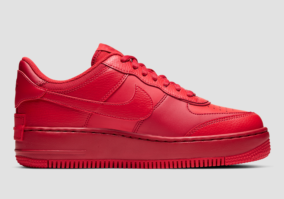 air force 1 triple red