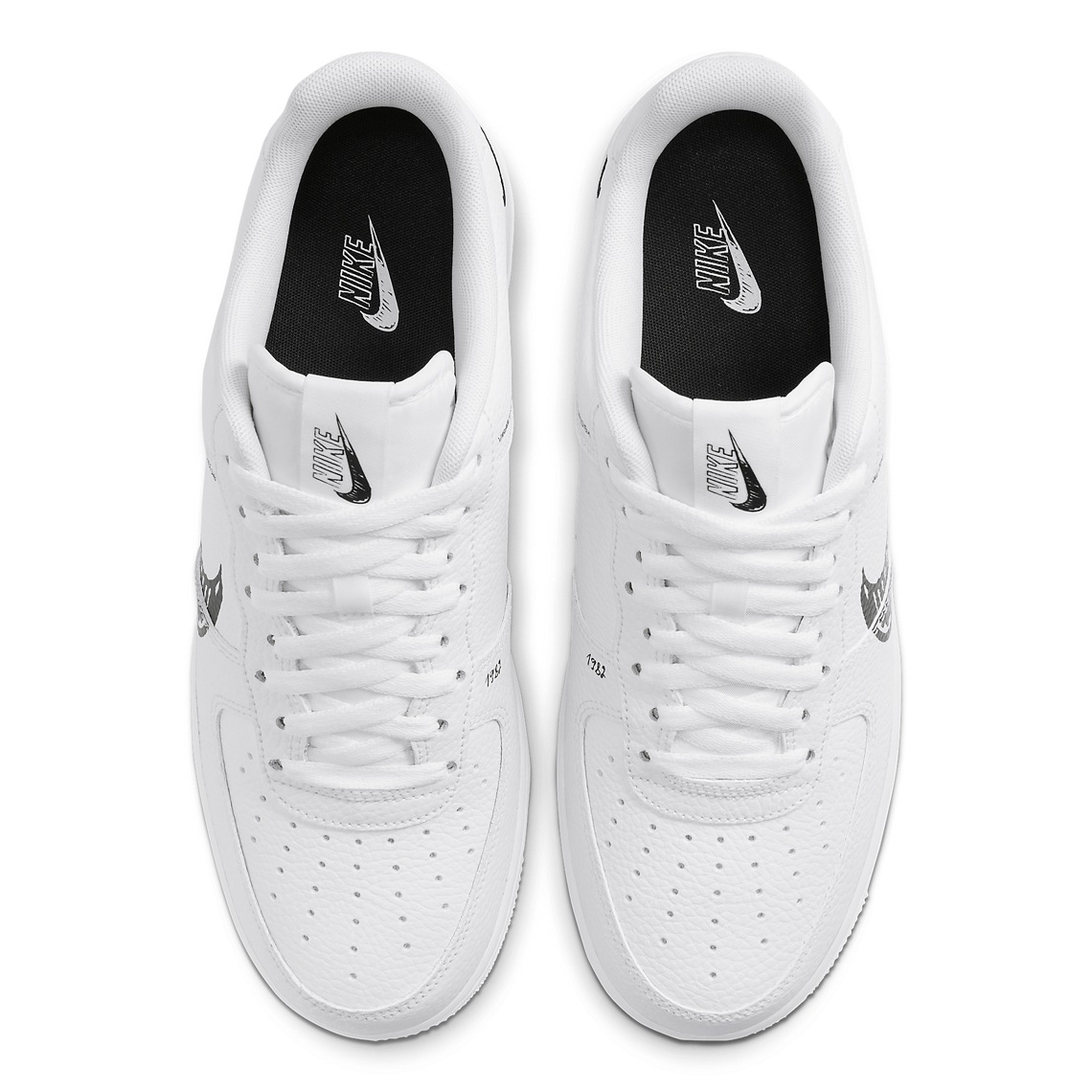 Nike Air Force 1 Low Sketch Pack Black CW7581-101 | SneakerNews.com