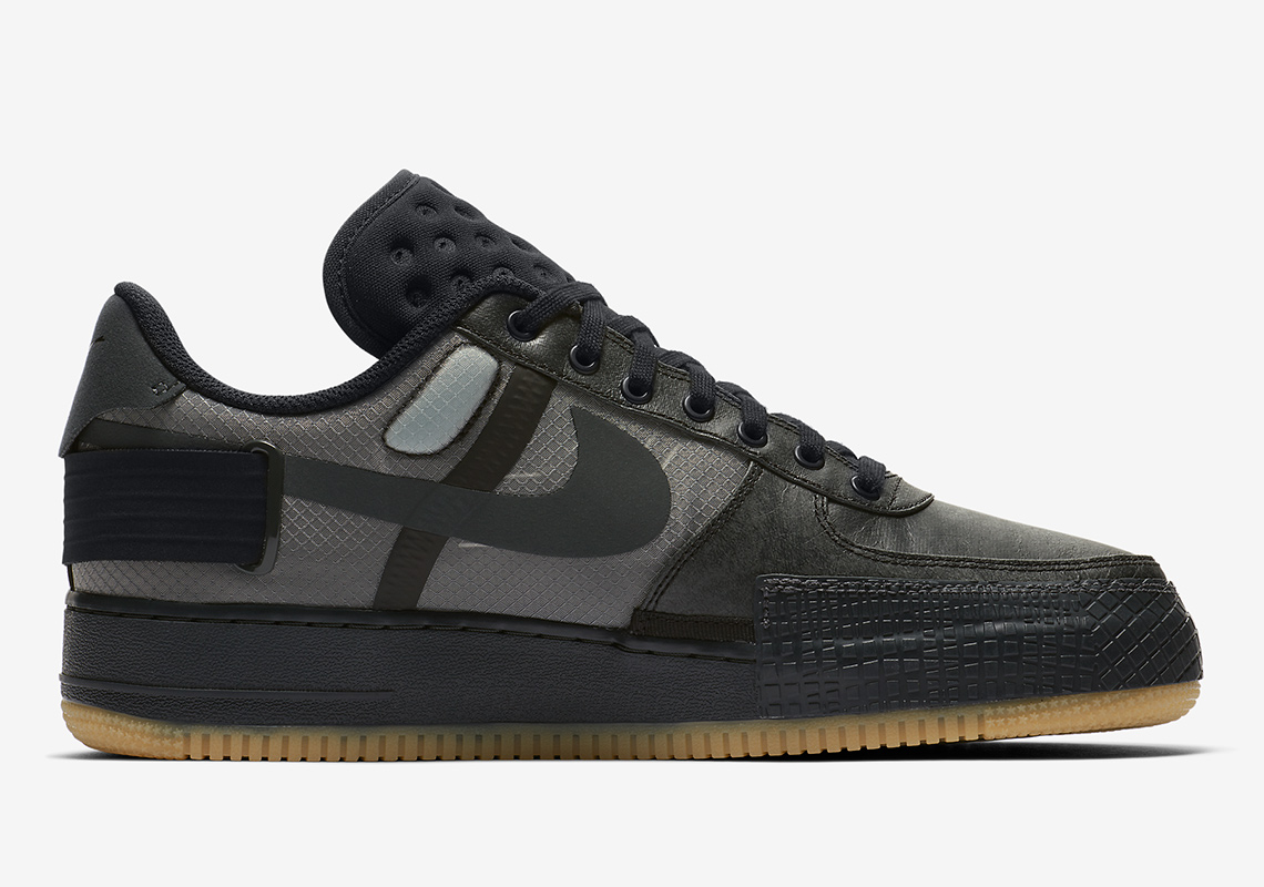 nike af1 type 1 black