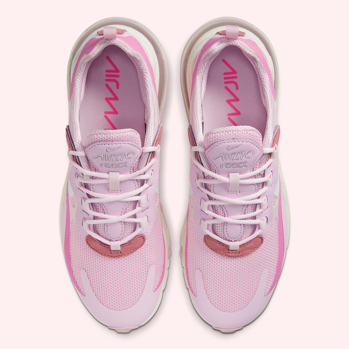 Nike Air Max 270 React Wmns Pink Cz0364 600 Sneakernews Com