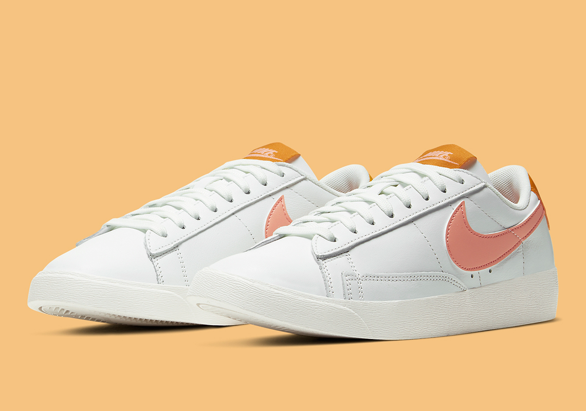 Nike Blazer Low Orange Pink Av9370 112 2