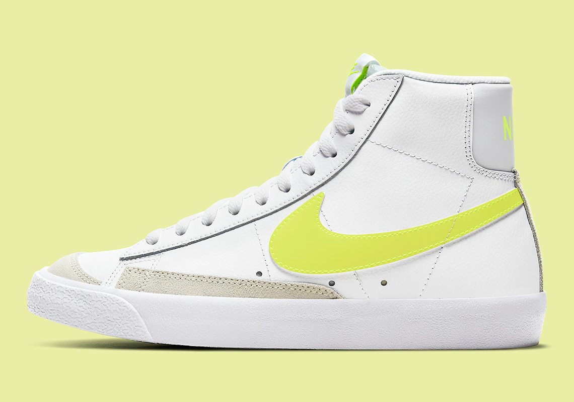 Nike's Vintage Style Blazers Get A Hit Of The Future With Neon Swooshes