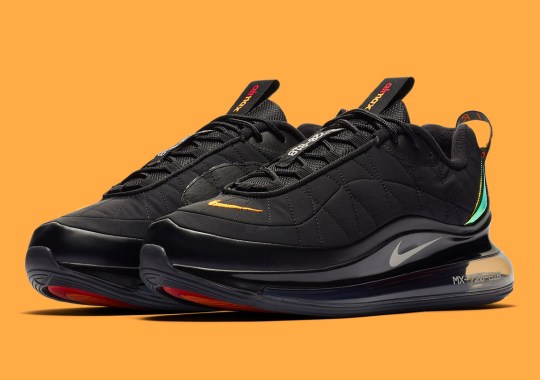Metallic Gold Heel Accents Arrive On The Nike Air Max 720-818