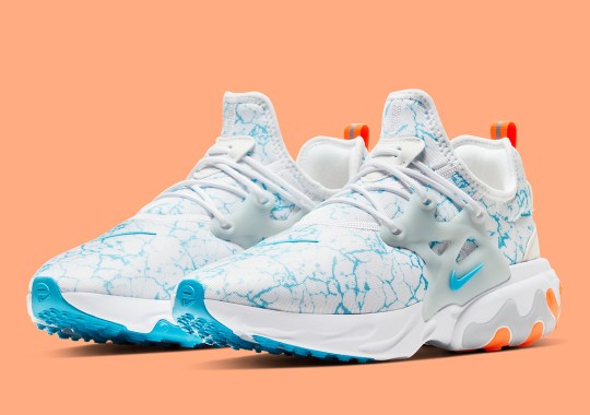 The Nike React Presto Premium Adds Cracked Patterns To Its Upper