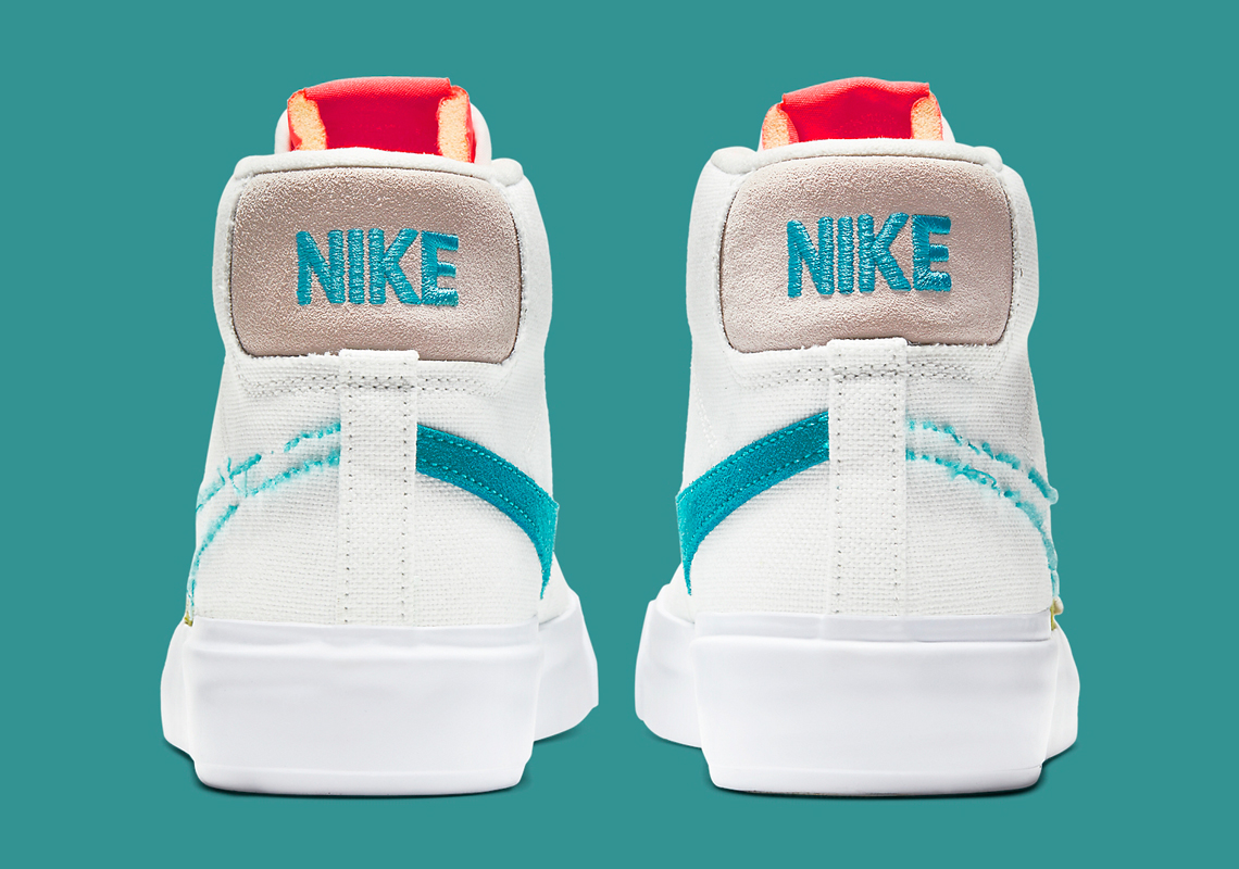 Nike sb zoom blazer best sale mid edge oracle aqua