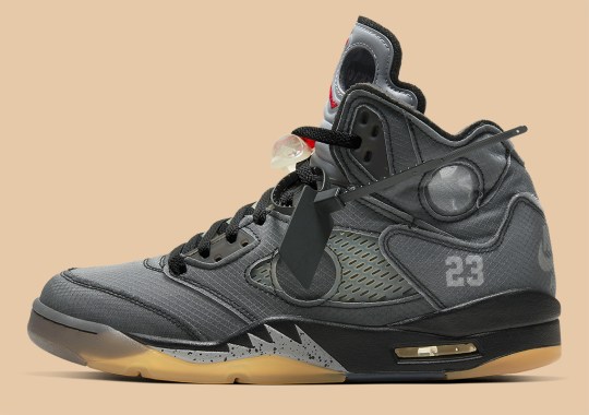 The Off White Jordan 5 Officially Releases Tomorrow