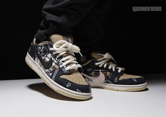Exclusive Look At The Travis Scott x Nike SB Dunk Low