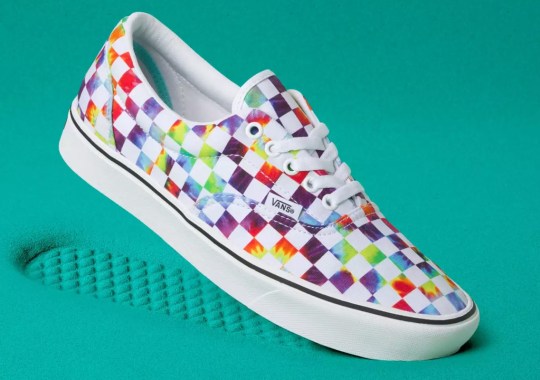 Vans Adds Psychedelic Tie-Dye To Their Iconic Checkerboard Print