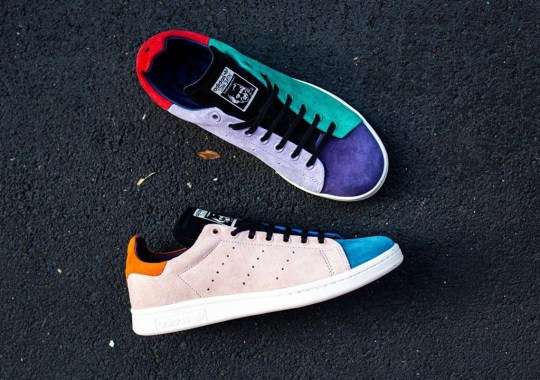 The adidas Stan Smith Recon Uses Colored Suedes For An Early 2000s Look