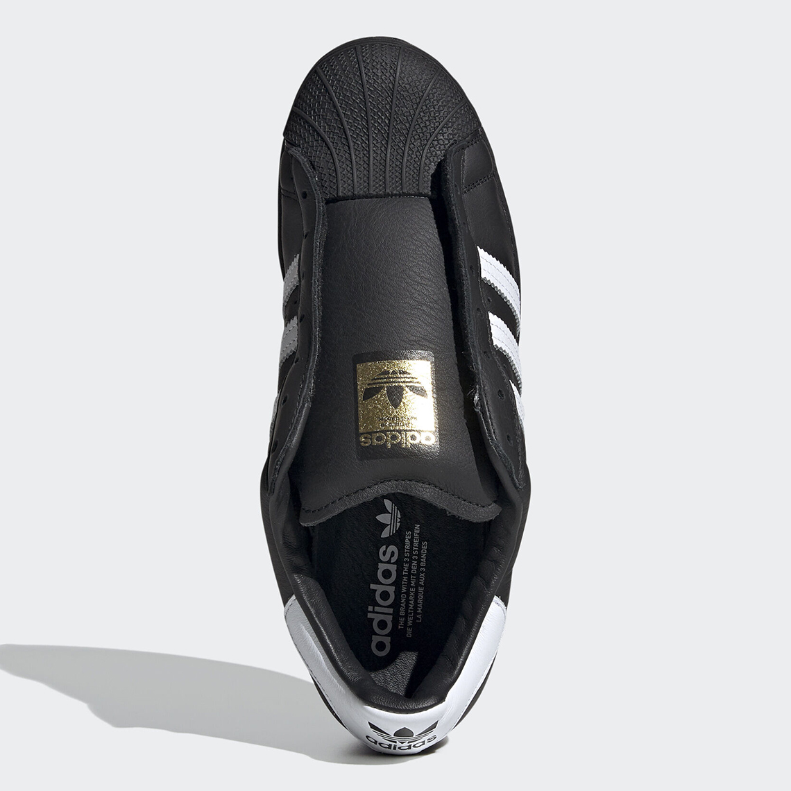 Adidas Superstar Laceless Black Fv3018 2