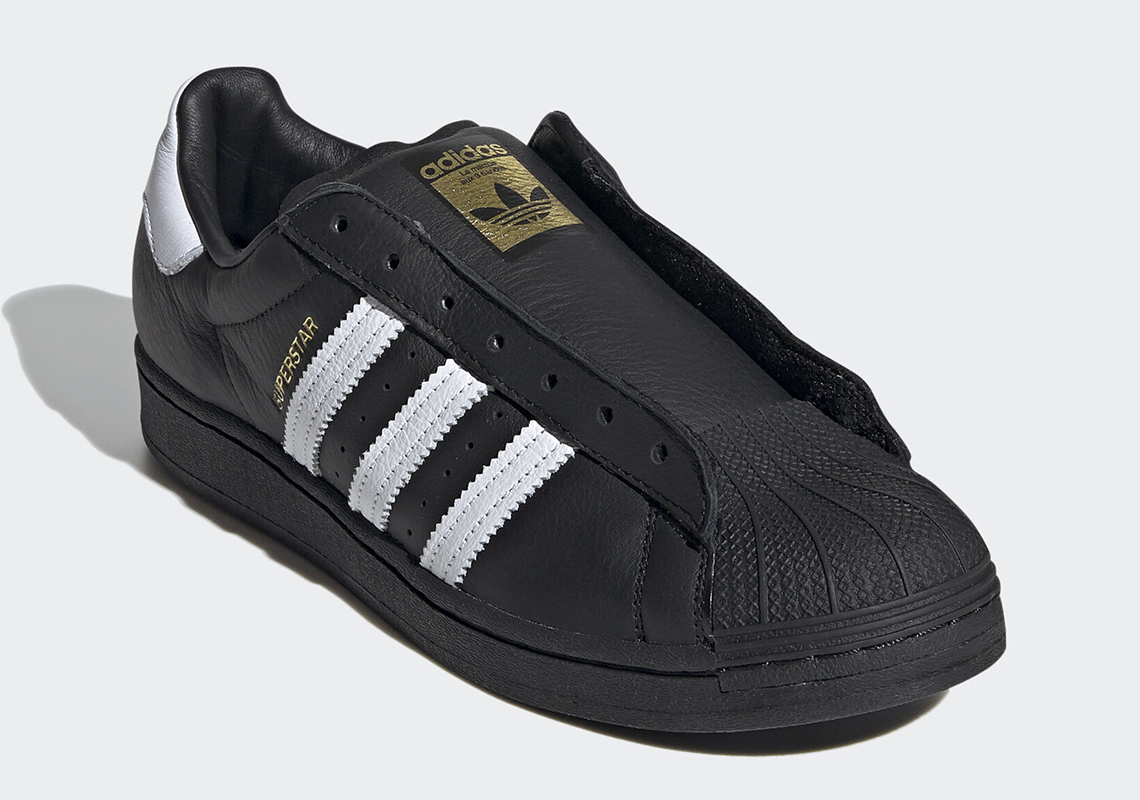 Adidas Superstar Laceless Black Fv3018 4