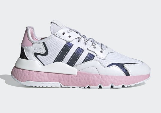 adidas Debuts Pink-Tinted BOOST On The Women’s Nite Jogger