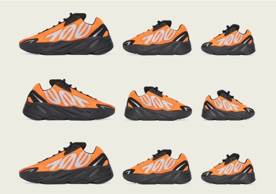 adidas Yeezy Boost 700 MNVN “Orange” Available Exclusively In LA, Paris, and Shanghai