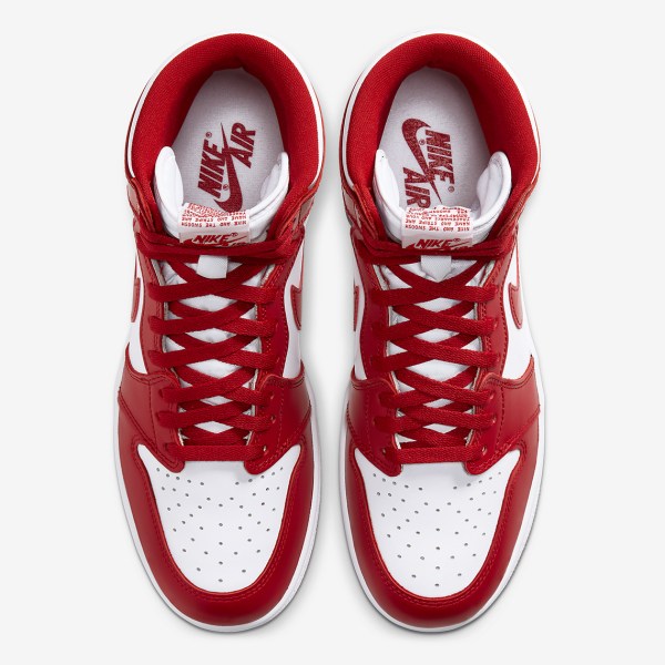 Air Jordan 1 Hi '85 White Red New Beginnings | SneakerNews.com