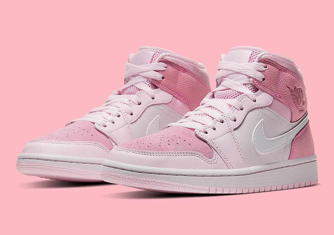 blush pink jordans