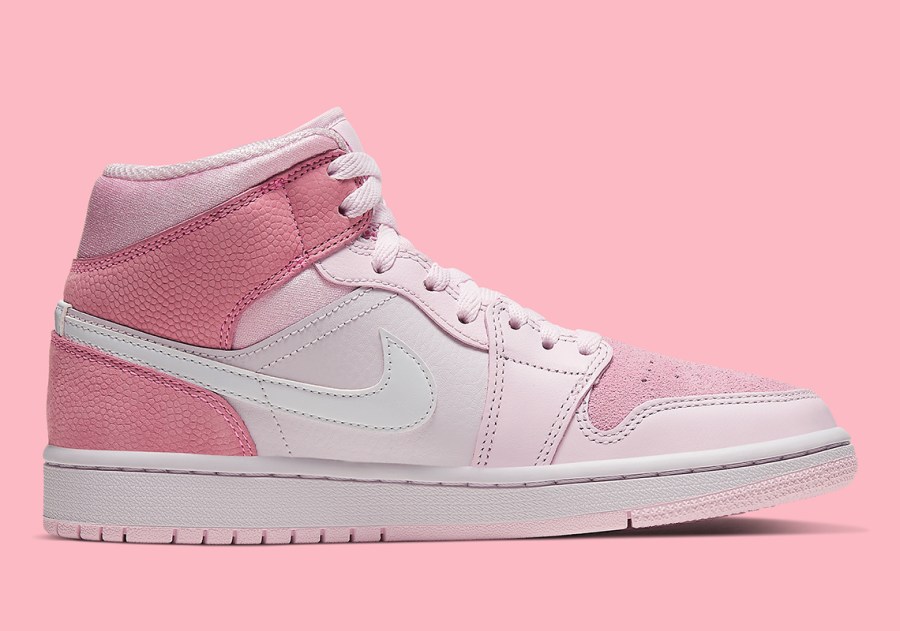 Air Jordan 1 Mid Pink White CW5379-600 | SneakerNews.com