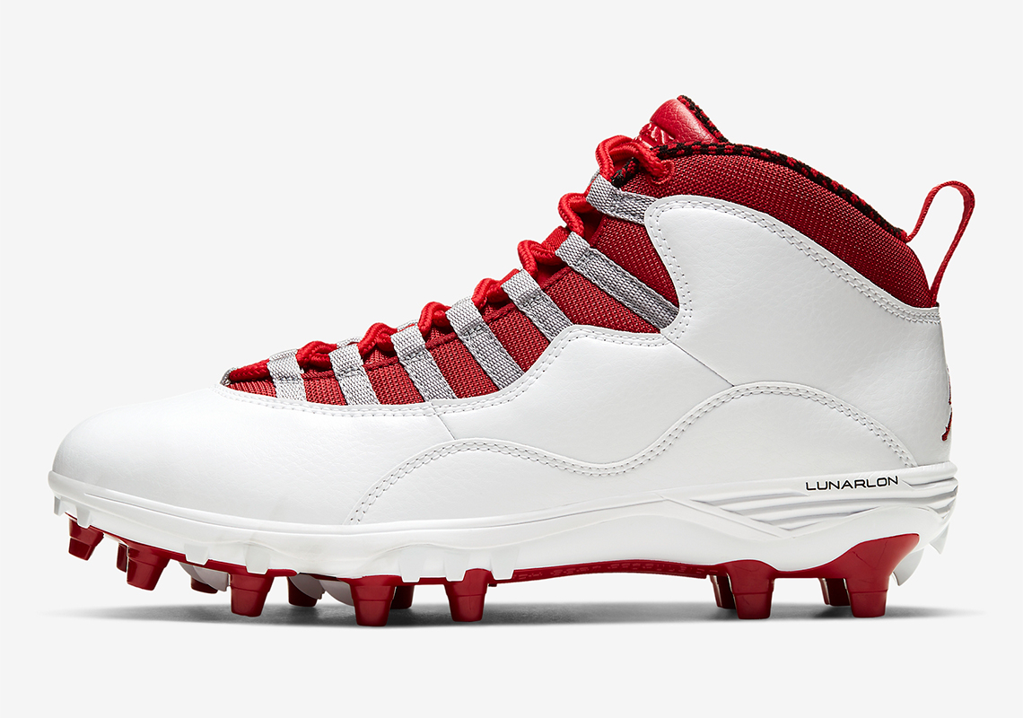 red white jordan 10