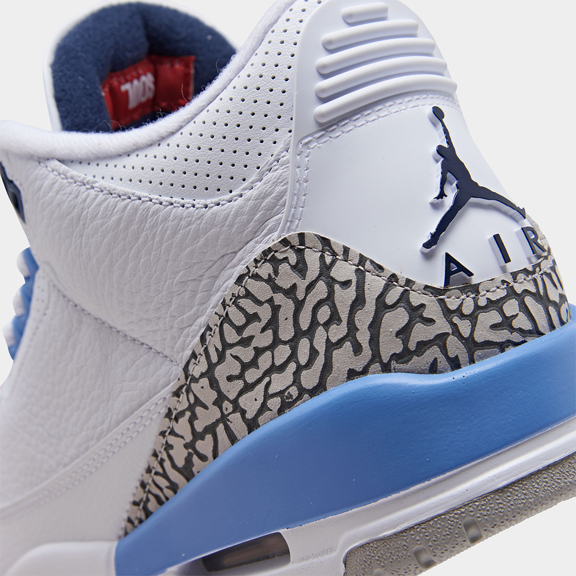 eastbay jordan 3 unc