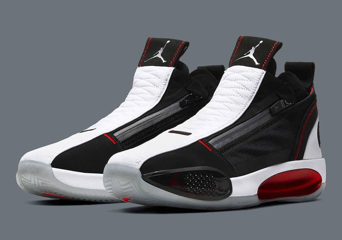 Planificado Entretener empeorar Air Jordan 34 Black White Red Zipper CU1548-001 | SneakerNews.com
