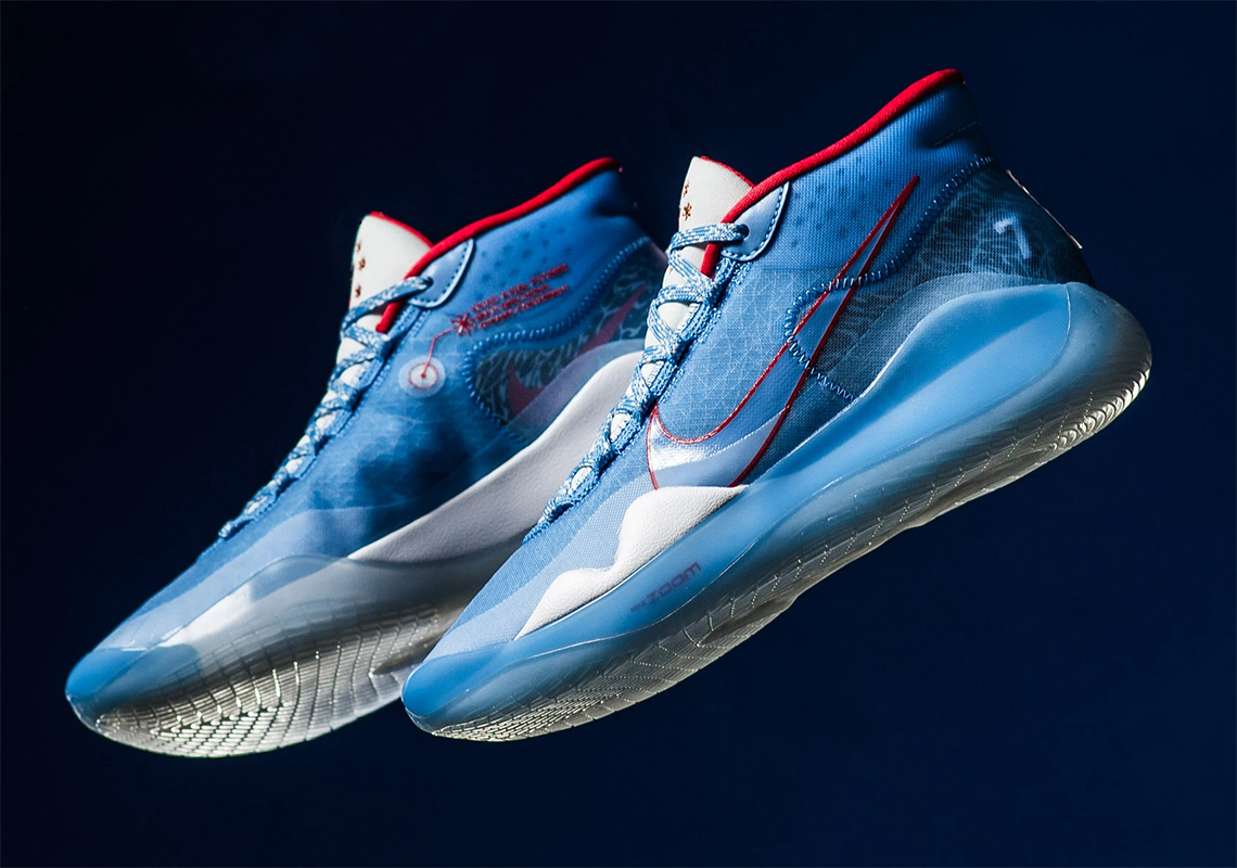 Don C Nike KD 12 Blue Orange CD4982-900 | SneakerNews.com