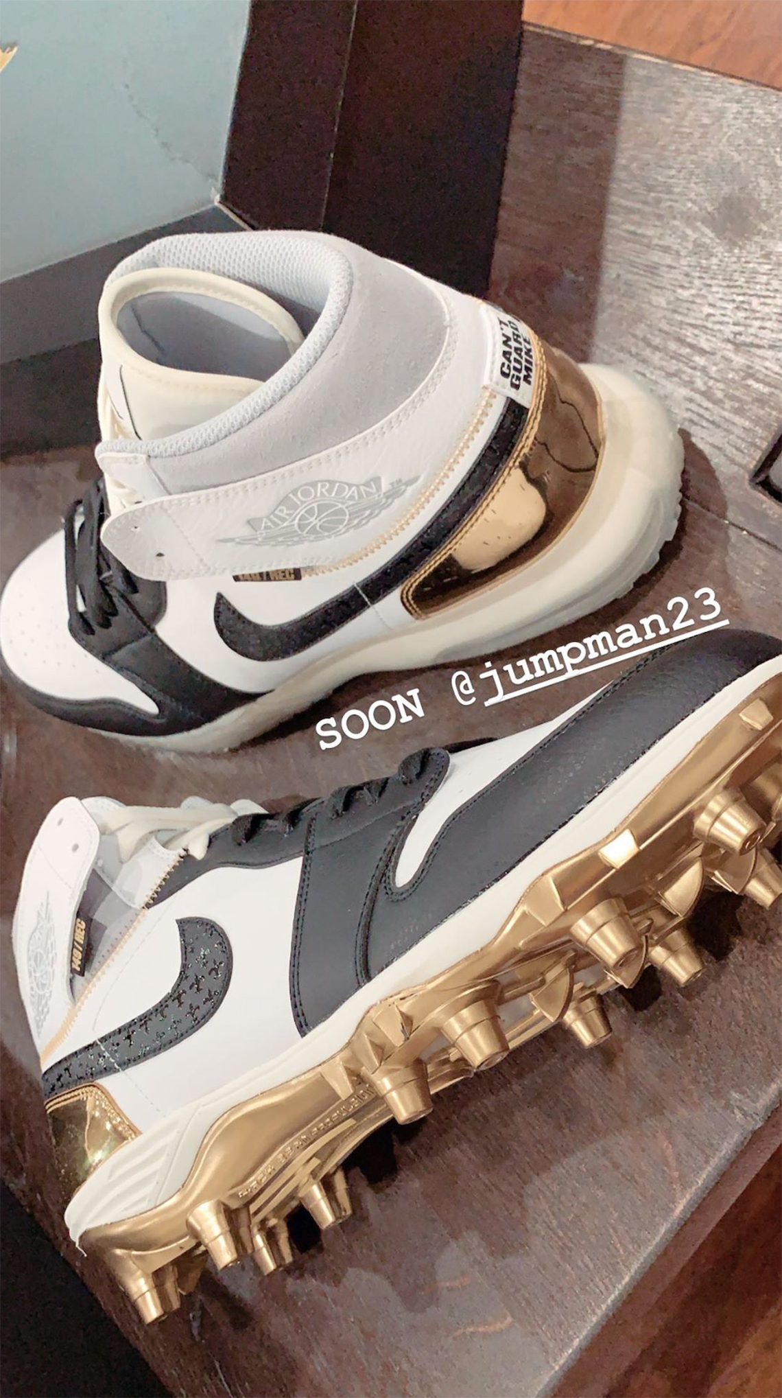 michael thomas jordan 1 cleats