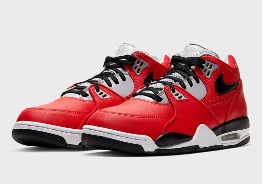 The Nike Air Flight ’89 Gets Its Own “Red Cement” Makeover