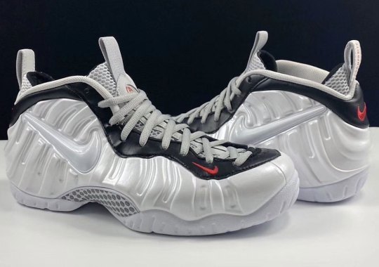 The Nike Air Foamposite Pro Gets A New White/Red/Black Colorway For March