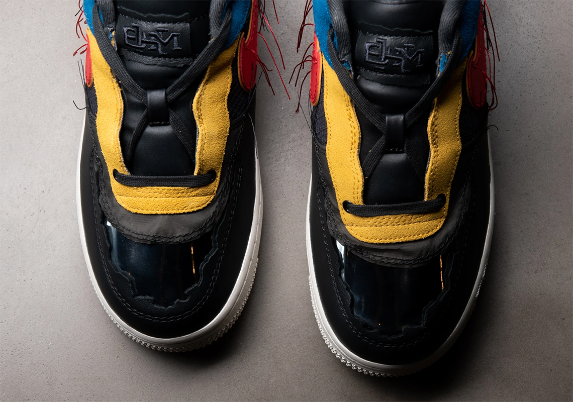 air force 1 multi/multi/black history month