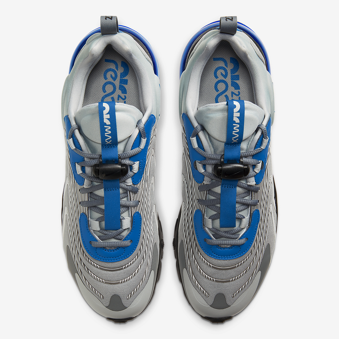 Nike Air Max 270 React Eng Silver Blue Cj0579 001 Sneakernews Com