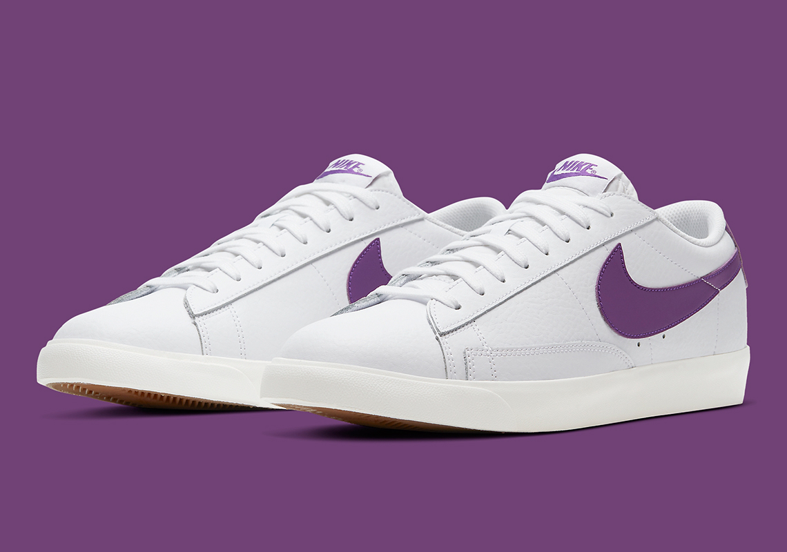 Nike Blazer Low White Purple CI6377-103 