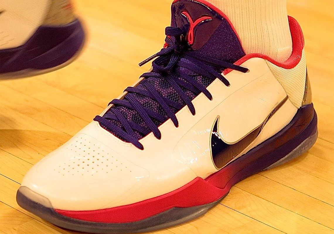Anthony Davis Debuts Nike Kobe 5 Protro "Kay Yow"