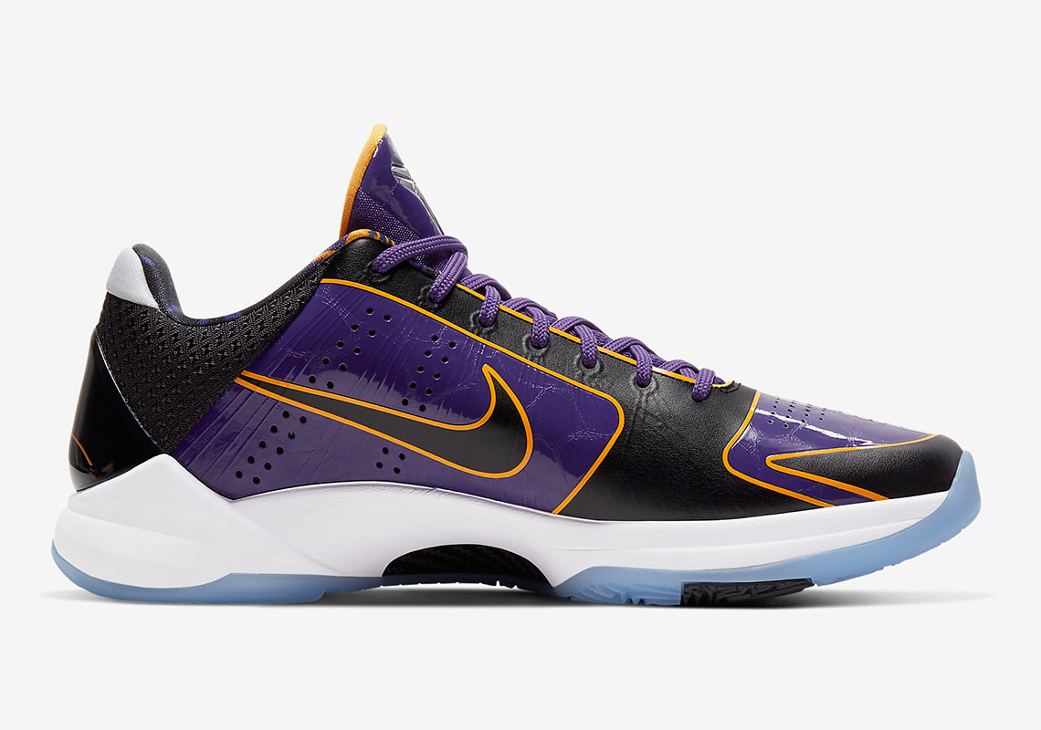 Kobe 5 outlet protro lakers resell