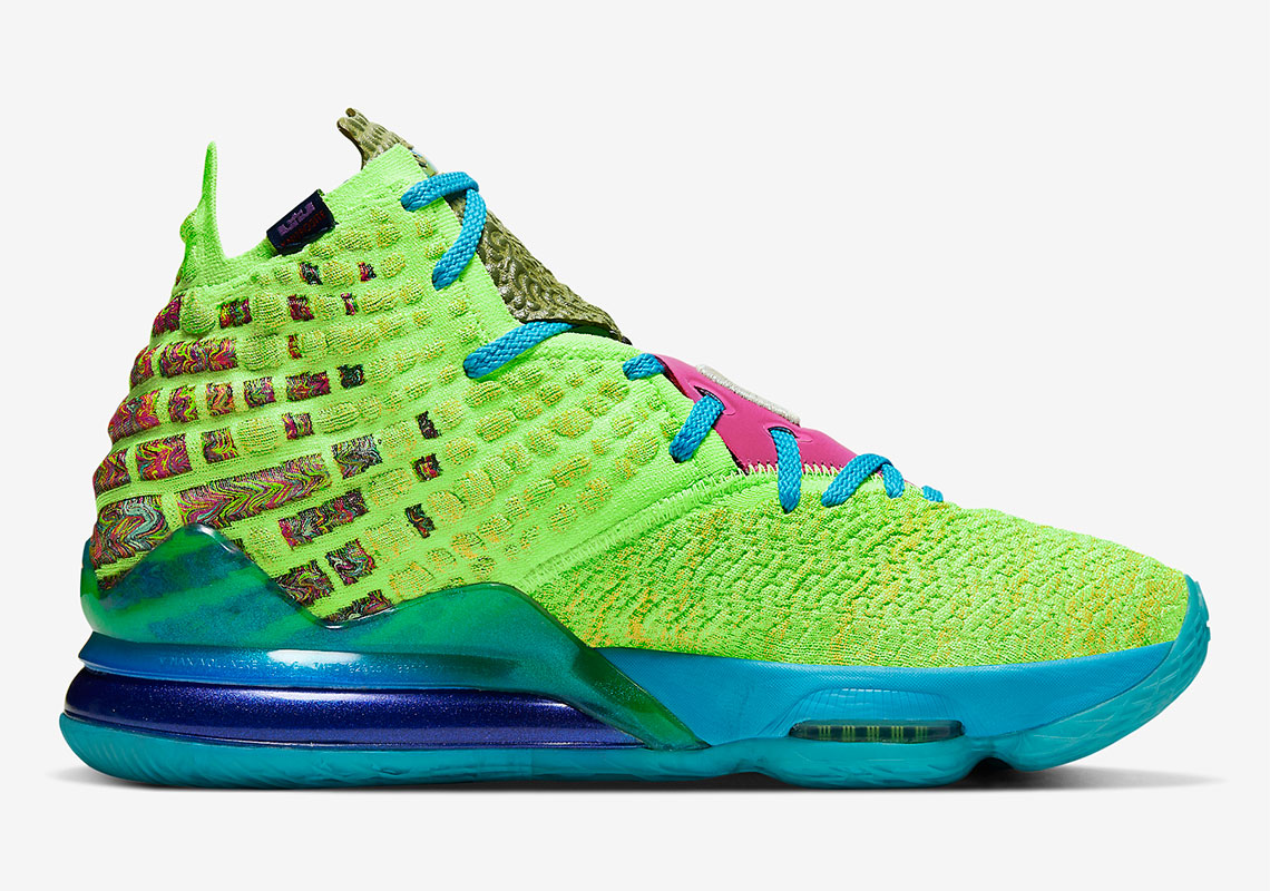 lebron monstars green