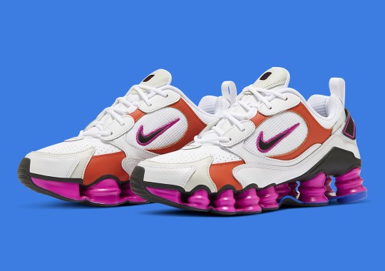 The Nike Shox TL Nova Adds Pops Of Color With Hyper Violet And Racer Blue